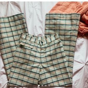 Vinatge 70s Stripped Flare Pants